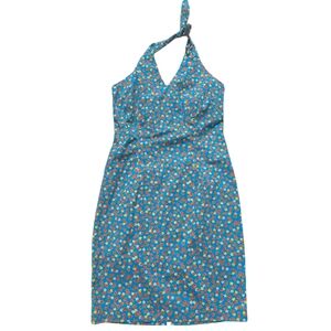 Vintage Ralph Ralph Lauren Floral Halter Mini Dress- 4